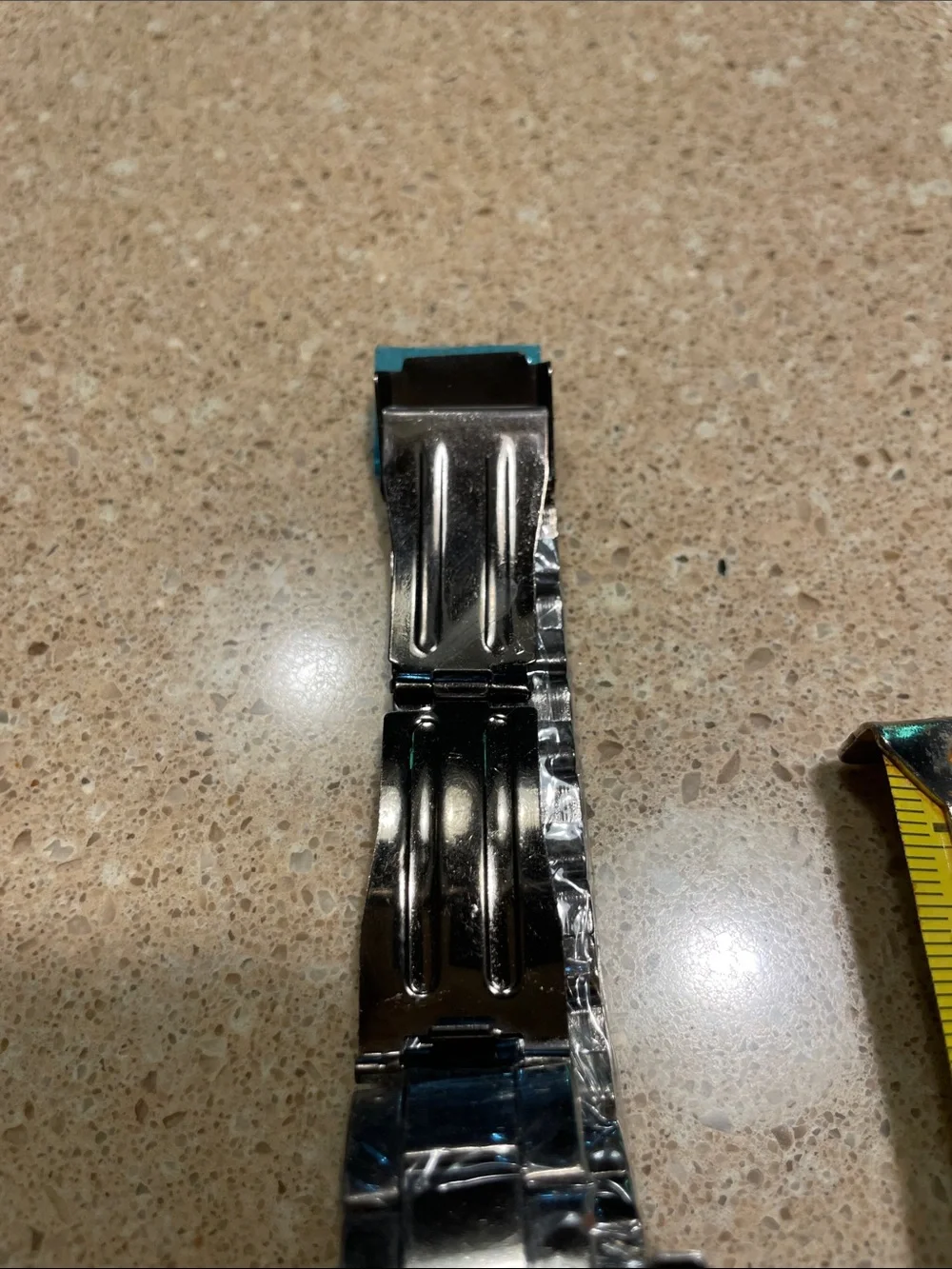 Modern Black Faceted Dial Quartz Watch